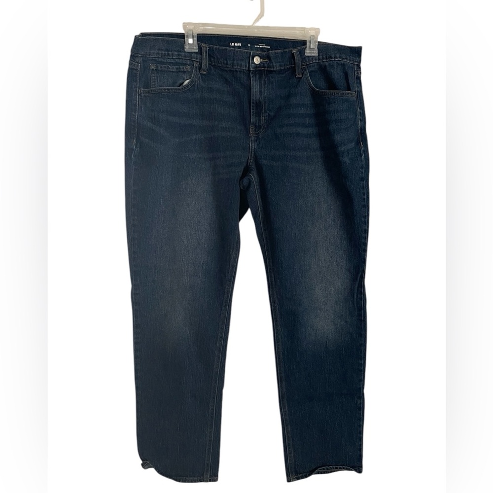Old Navy Blue Boyfriend Jeans Classic Style